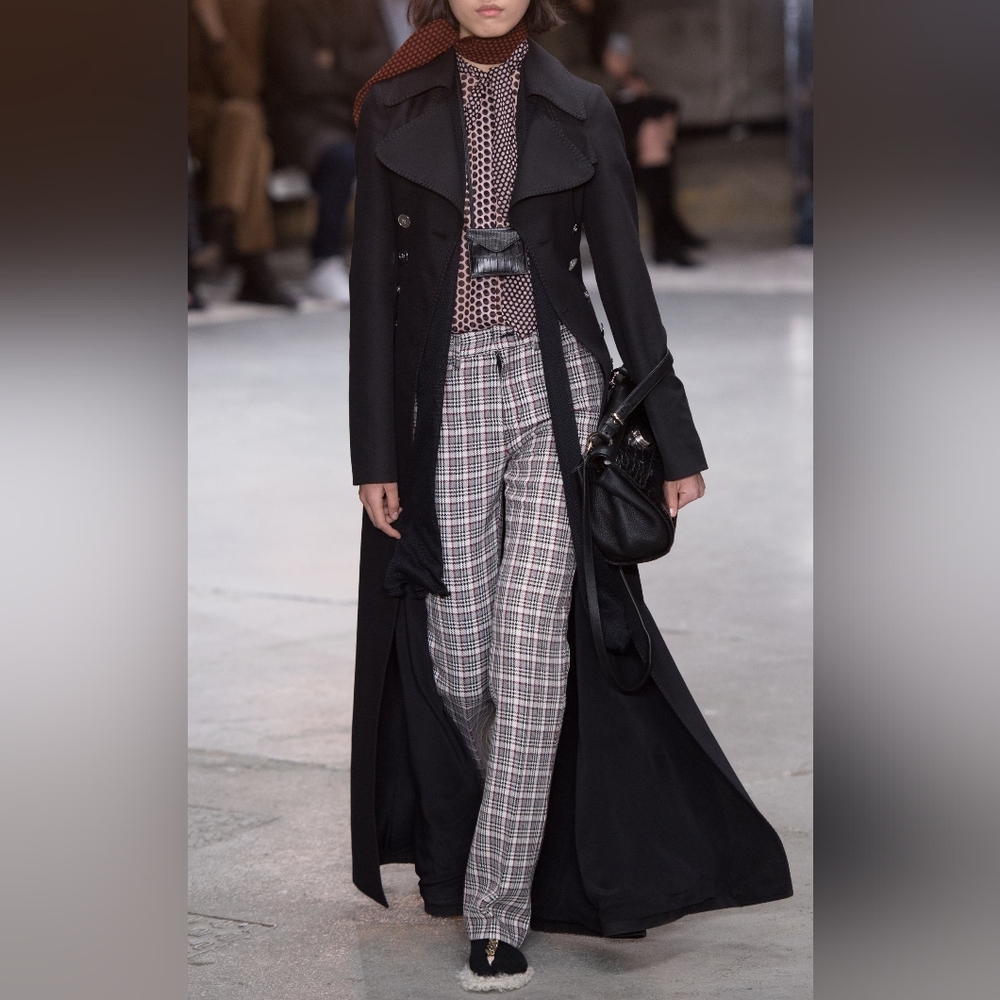 NWT checked designer pants